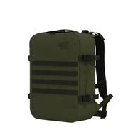 vihreä CabinZero military keskikokoinen matkustusreppu reppu 36l