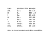 Vilperi kintaat kokotaulukko M koko