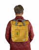 Roka London reppu Sustainable S-koko corn/keltainen