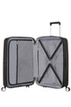 iso matkalaukku musta soundbox american tourister