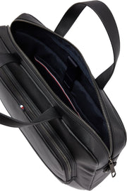 miesten tietokonelaukku musta tommy hilfiger essential slim