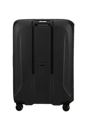 musta essens spinner iso matkalaukku samsonite