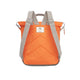 roka london sustainable bantry b small burnt orange oranssi nylon reppu
