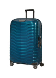 samsonite petrolblue proxis isomatkalaukku kovamatkalaukku