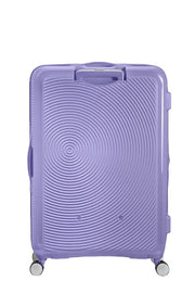 soundbox lila iso matkalaukku american tourister