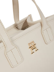 tommy hilfiger city summer beige mini tote laukku