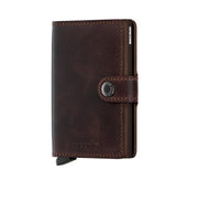 tummanruskea miniwallet secrid