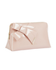 vaaleanpunainen ted baker toilettilaukku